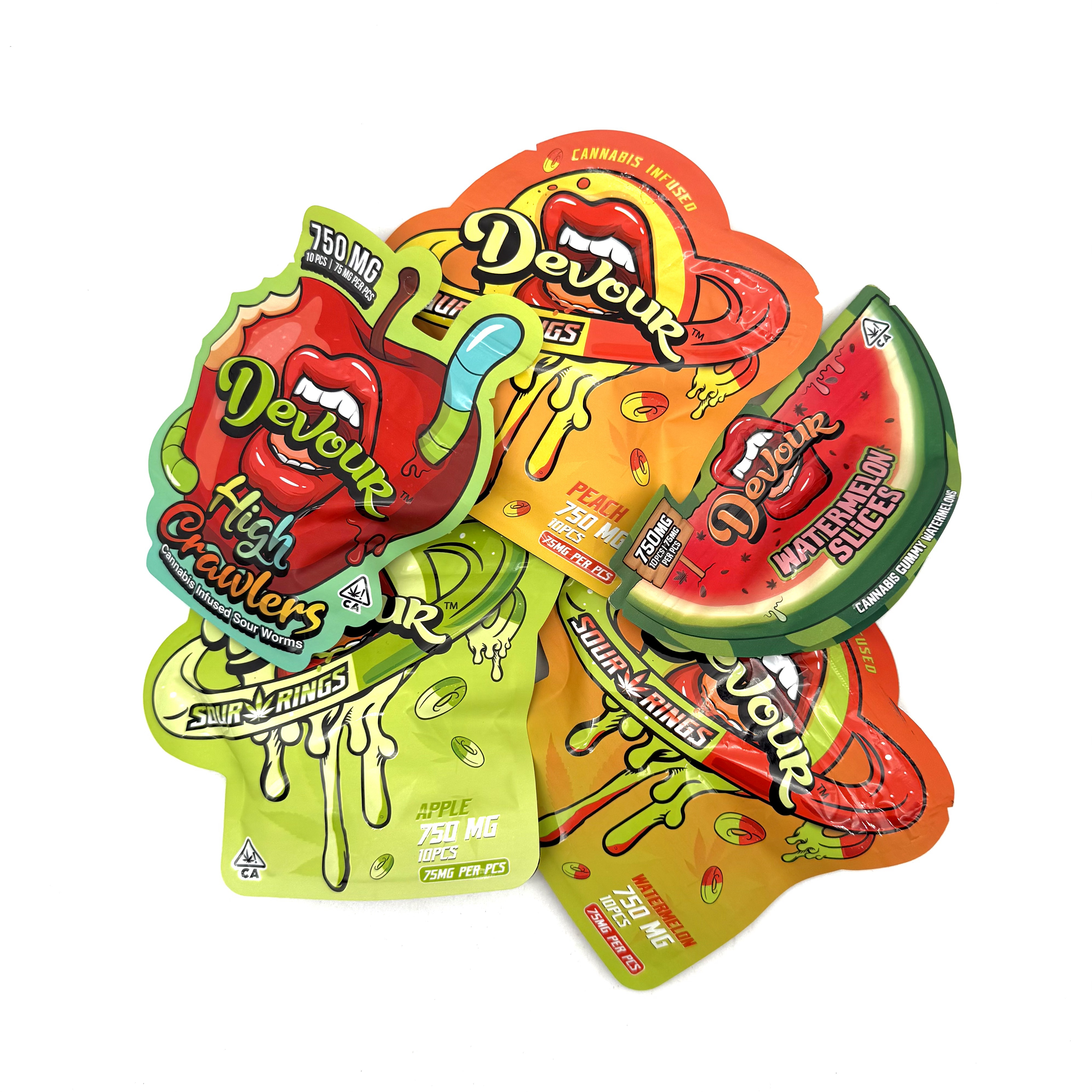 Devour Gummies 750mg 